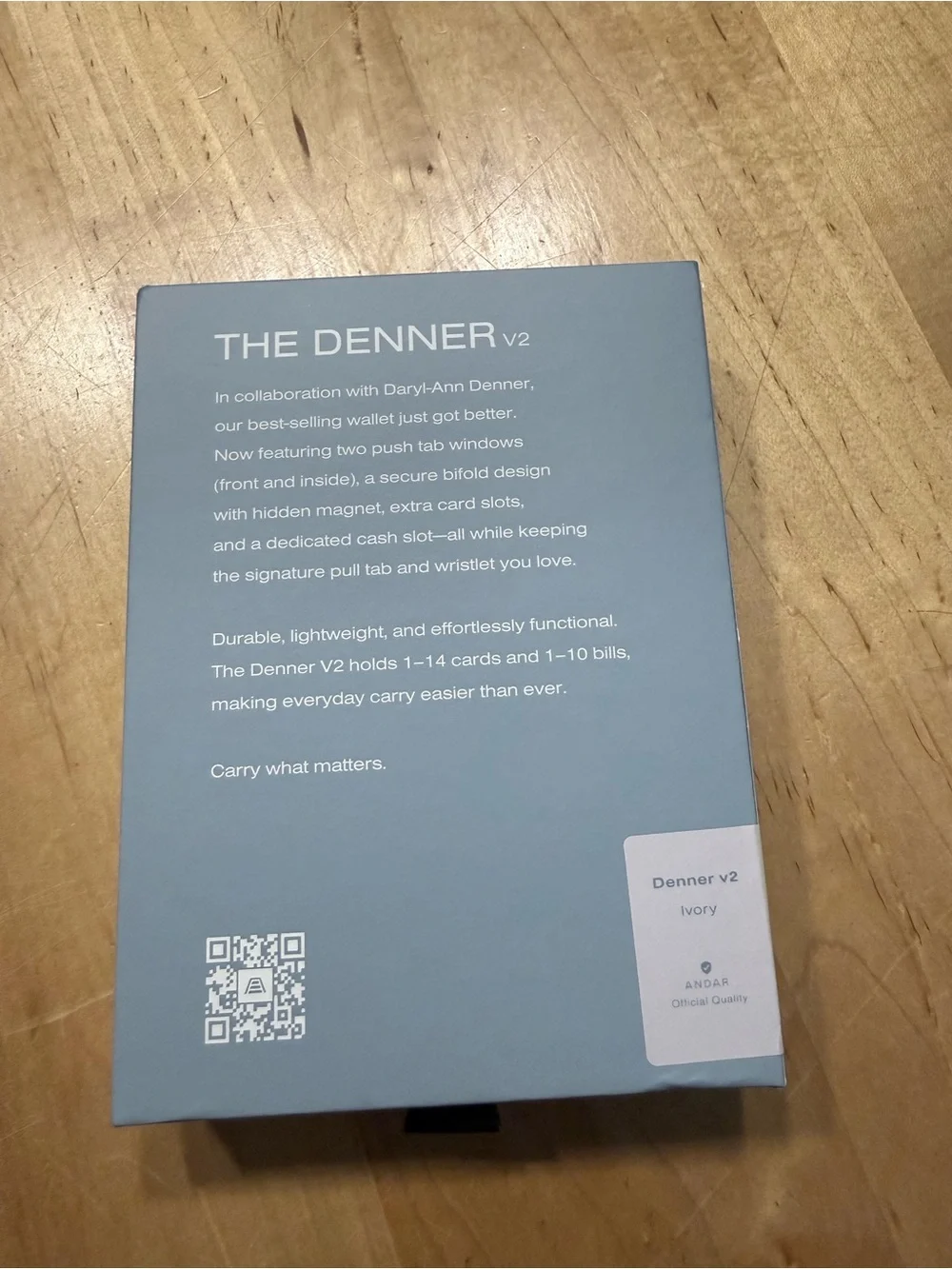 Andar The Denner V2 Ivory NEW!